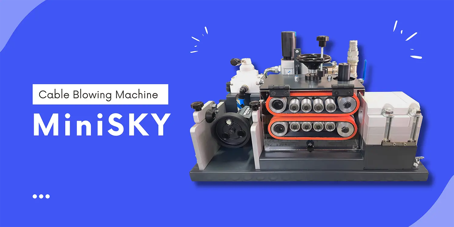 Fiber Optic Cable Jetting Machine MiniSKY