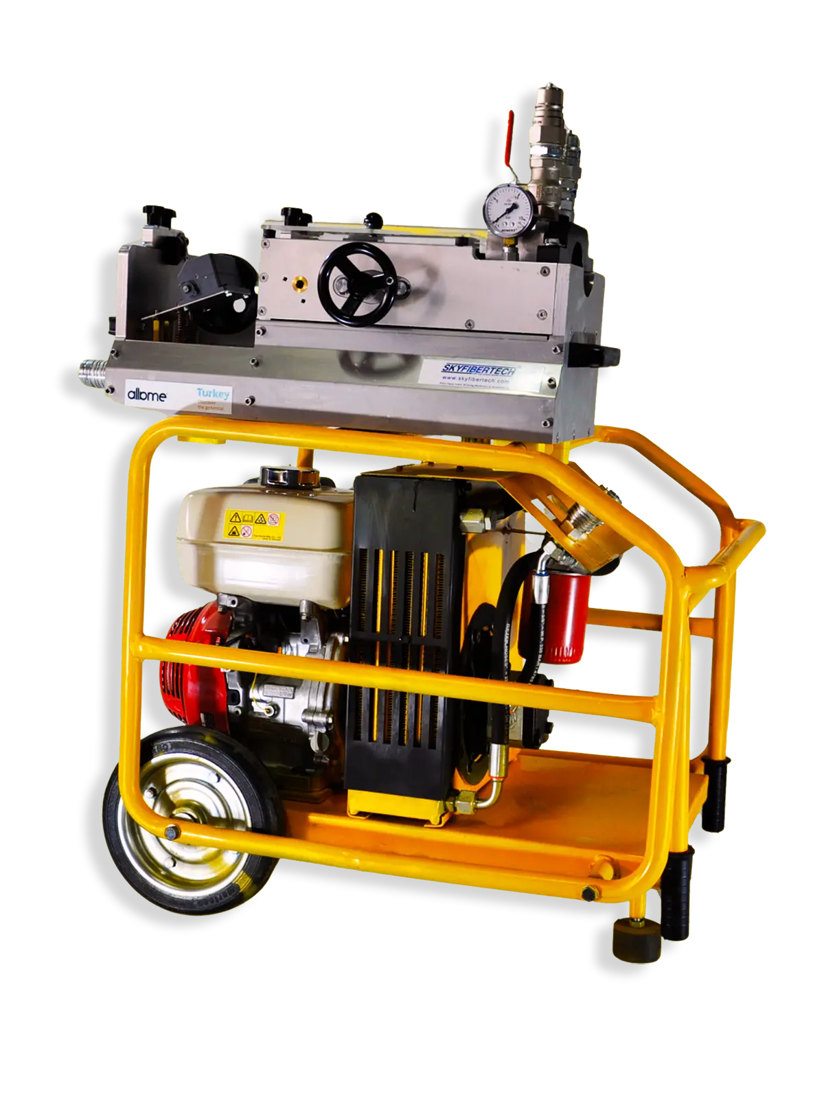 Fiber Optic Cable Jetting Machines HydroSKY